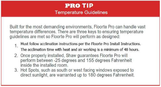 Floorte Pro Installation Tips